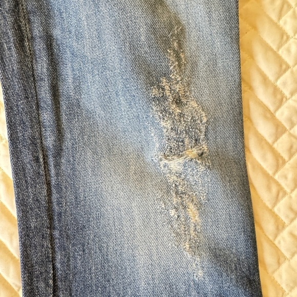 NWT Dolce & Gabbana Straight Leg Distressed Jeans Size 40 - Picture 4 of 14